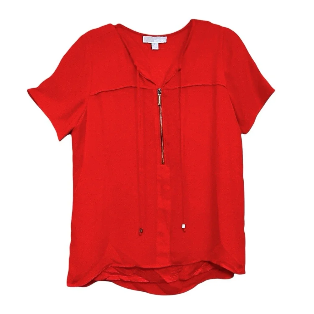 Michael Kors bright red